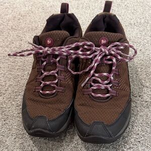Merrell Women's Hiking Boots in Brown and Purple